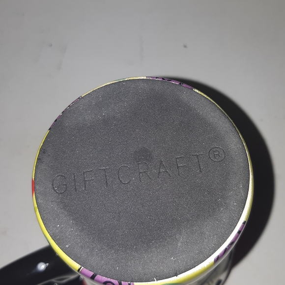 GiftCraft " jingle bells Diva All The Way Ceramic cup/Mug 14 oz  multicolore - Picture 6 of 8